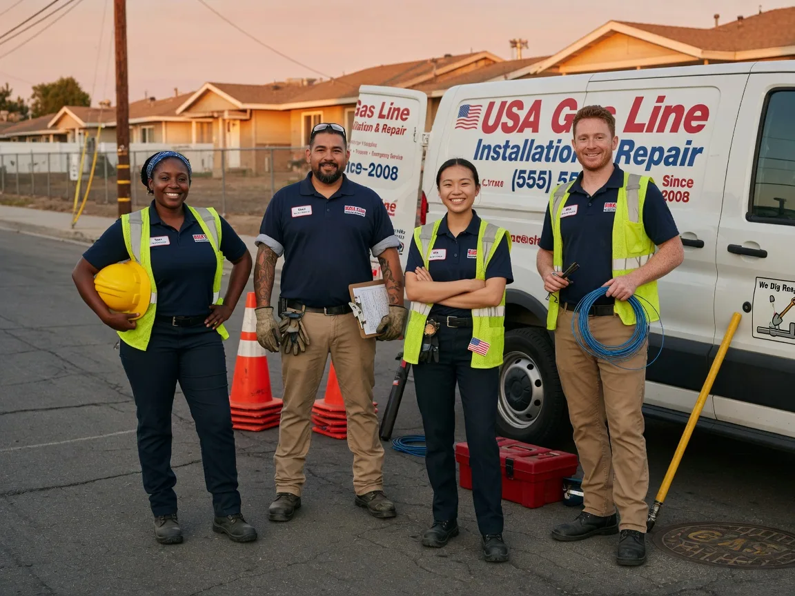 Gas Line Installation company in Wells, MI
